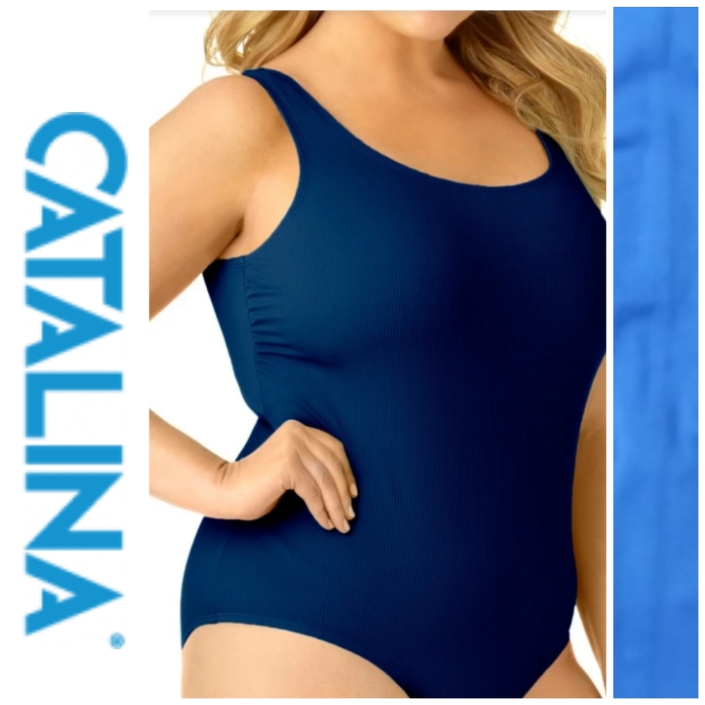 Catilina | PLUS One Piece Ribbed Swim Suit